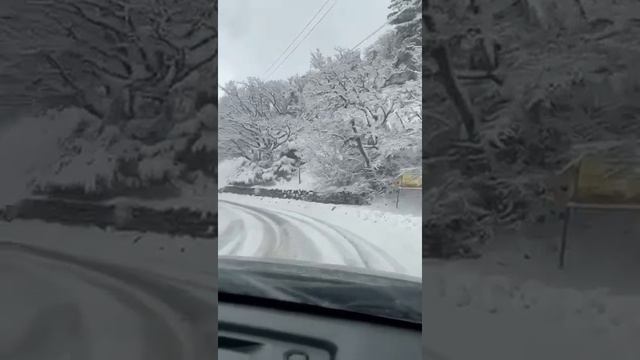 Подъем к форосской церкви. Зима. Севастополь