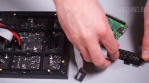 Проект! Информационное табло, бегущая строка, экран из RGB-матриц 64x64 на Raspberry Pi