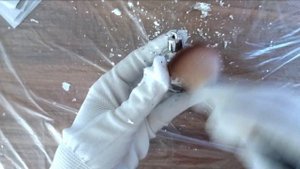 Декорируем ёлочные шарики поталью | Ёлочные игрушки своими руками