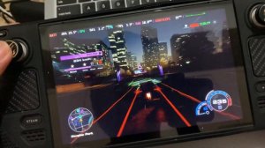Need for Speed (NFS) Unbound on Steam Deck (30-35 fps)