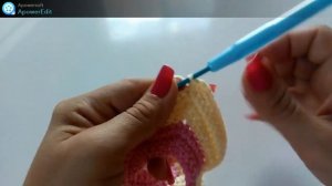 Boneca Julia - Amigurumi Sem Costura - Vestido Tutorial Passo a Passo (Parte 9)