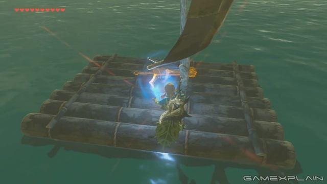 Turn a Sailboat into a Motorboat in Zelda: Breath of the Wild (Secret Trick) смотреть онлайн