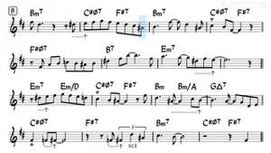 Black Orpheus - Backing Track with Sheet Music for Tenor Sax