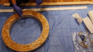 How to make a shaman drum (buben) part 1 - как сделать бубен, часть 1