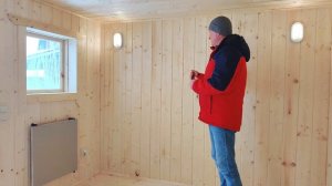 Каркасная баня 3х6