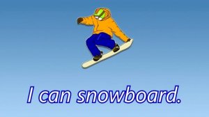 Учи английские слова. Winter activities