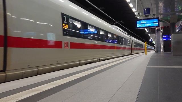 ICE 3 nach München in Berlin Hauptbahnhof смотреть онлайн