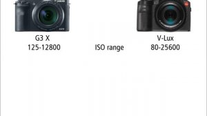 Canon PowerShot G3 X vs Leica V-Lux