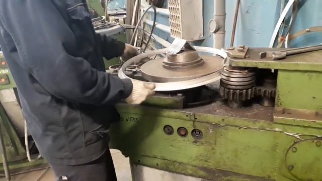 Изготовление фланцев к воздухаводам смотреть онлайн