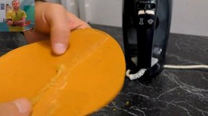 Как снять водный клей с тензорной накладки не повредив её.