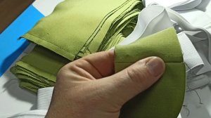 Специальная лапка для отстрочки поясов. Подготовка поясов и манжетов. Поясная машина не нужна.
