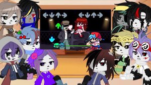 Sans AU reacts to Fnf mods + meme || Friday Night Funkin || (3/3) Final