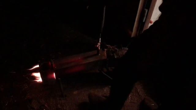 расход 1 литра Горелка, пушка, печка на отработанном масле тест смотреть онлайн