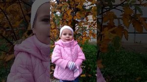 Как я читала стихи в 3 года.  Листопад (Лес точно терем расписной...), Иван Бунин