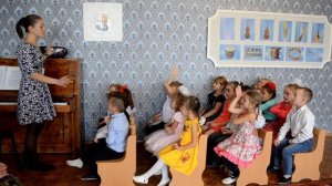 Музыкальное занятие в старшей группе МДОУ №129