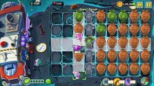 Plants vs Zombies 2 Penny's Pursuit Rhubarbarian Week 156, Day 1-5 Boss Fight Gameplay