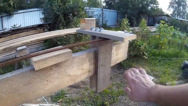 Роликовый стол для торцовочной пилы | Хочу дом из бруса | Евгений Столев смотреть онлайн