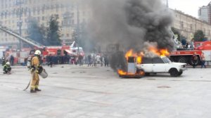 День пожарной охраны Московского района Санкт-Петербурга - 2016.