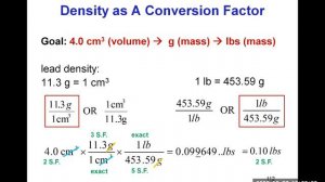 CHEM 139 Chapter 2 V10 Density As Conversion Factor