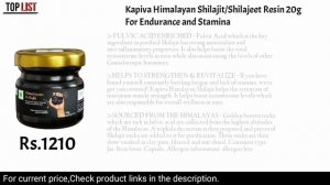 Top 5 Best Shilajit In India || Best Shilajit || Top List