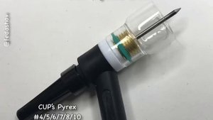 Кэпы (чашки) из стекла Pyrex в наборах для Tig сварки