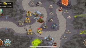 Kingdom Rush - Гнилой лес - Ветеран - Прохождение - (Без комментариев)