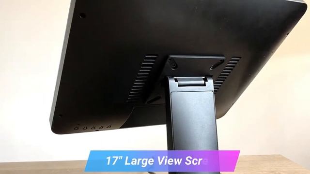 Sunany 17inch large view dispaly screen pos system monitor смотреть онлайн