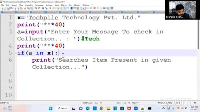 Ternary operator in Python , Assignment operator in Python , Flow controls in Python , Day 7