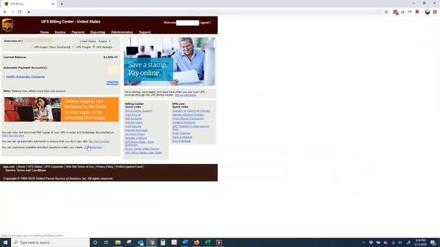 How to download CSV invoices from UPS online billing смотреть онлайн