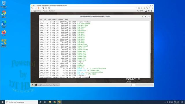 Como agregar una tarjeta de red en Oracle Linux 7.9 en Maquina Virtual VMware Worstation 16 смотреть онлайн