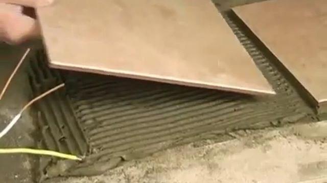 Укладка напольной плитки ч. 2