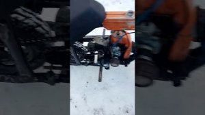 мопед из бензопилы Урал 2