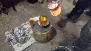 Литьё алюминия, заготовка под шкив / Aluminum die casting for pulley