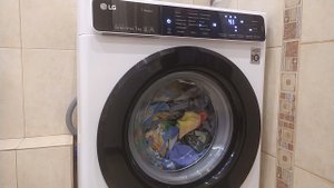 Стиральная машина LG F4H5HS6W не шумит. Обзор от придирчивого обывателя.