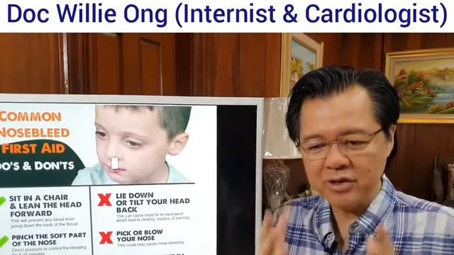 Nose Bleed, Allergy: Simple Home Remedy – by Doc Willie Ong #1000 смотреть онлайн