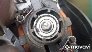 Bosch Rotak 37 накрылся подшипник  шкива. Не хватает деталей , но это не мой косяк, до меня потерян