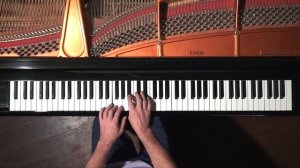 "Moon River" PIANO Solo & Slow Tutorial (arr. Mercuzio) P. Barton FEURICH piano.