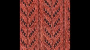 МК Узор спицами номер 3