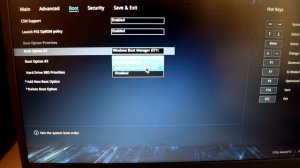 Как настроить BIOS Asus X507UBR для установки Windows 7
