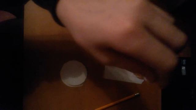 Как сделать шайбу из бумаги