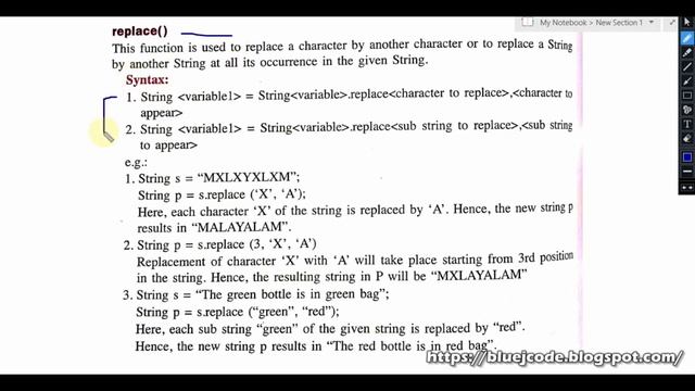 String Functions in Java Detailed Explanation || ICSE & ISC || Basics of String #3 || BluejCode