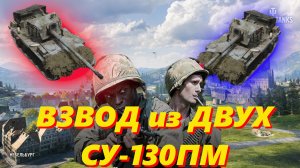 Стрим World of Tanks:СИБИРСКИЙ ВЗРОСЛЫЙ С СЕДИНОЙ ВЗВОД НА ДВУХ СУ-130ПМ!