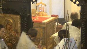 Архиерейская Литургия в Щапово