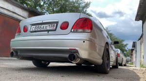 Aristo AJS exhaust 2jz ge