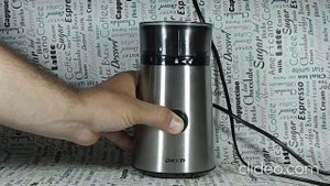 Кофемолка DEXP CG-0300S демонстрация работы