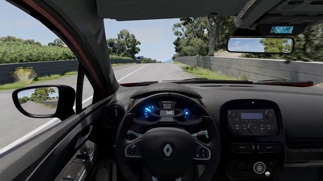 BeamNG.drive - Renault Clio IV Life 1.5 dCi 2016 - Car Show Test Drive Crash . смотреть онлайн