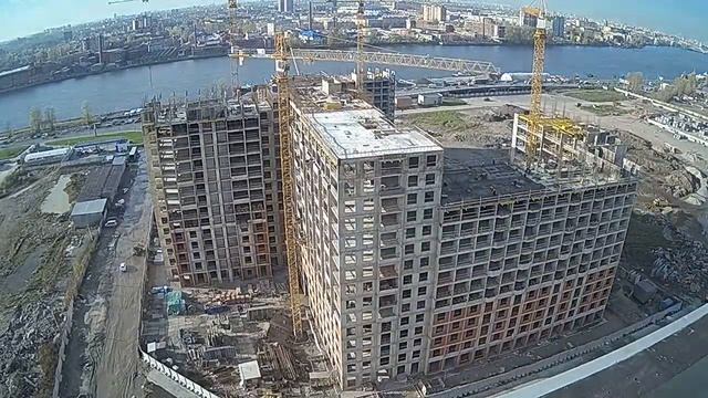 Веб-камера на стройплощадке / ЖК «Цивилизация на Неве»