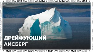 Крупнейший на планете айсберг начал дрейфовать в Антарктиде: "Актуальный репортаж" - Москва 24