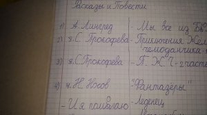 ЧИТАТЕЛЬСКИЙ ДНЕВНИК.
