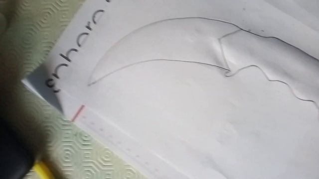 Как легко нарисовать керамбит для начинающих #david смотреть онлайн